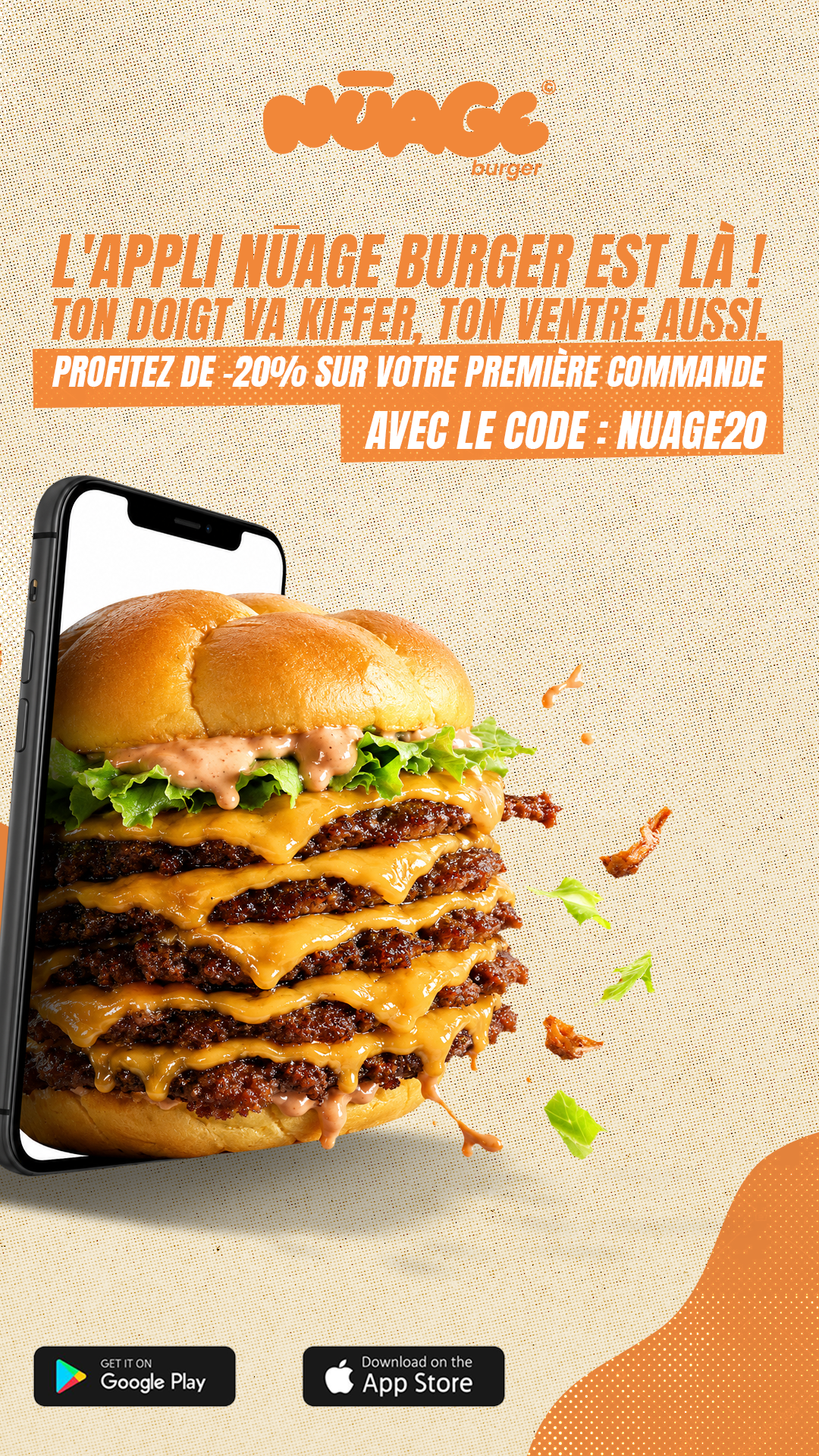 Nuage Burger Social Media